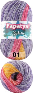 Пряжа Kamgarn SPLASH PAPATYA