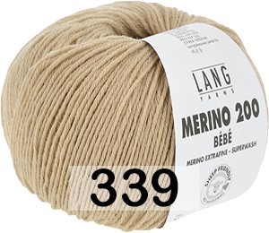 Пряжа Lang Yarns Merino 200 Bebe