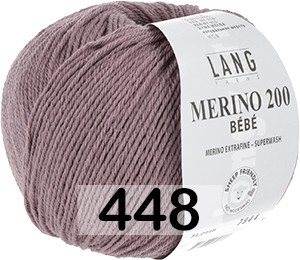 Пряжа Lang Yarns Merino 200 Bebe