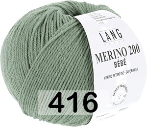 Пряжа Lang Yarns Merino 200 Bebe