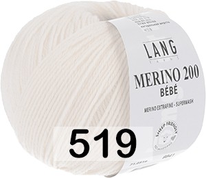 Пряжа Lang Yarns Merino 200 Bebe
