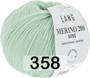 Пряжа Lang Yarns Merino 200 Bebe