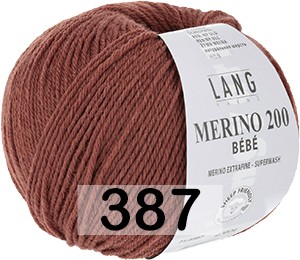 Пряжа Lang Yarns Merino 200 Bebe