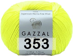 Пряжа Gazzal Wool 175