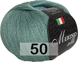 Пряжа Сеам Merino Silk 50