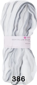 Пряжа Пехорка Шерсть для валяния тонкая