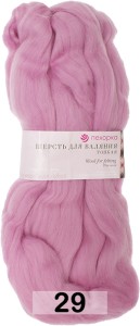 Пряжа Пехорка Шерсть для валяния тонкая