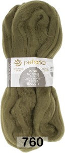 Пряжа Пехорка Шерсть для валяния тонкая