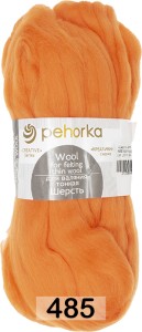 Пряжа Пехорка Шерсть для валяния тонкая