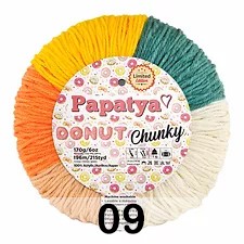 Пряжа Kamgarn DONUT CHUNKY PAPATYA