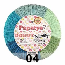 Пряжа Kamgarn DONUT CHUNKY PAPATYA