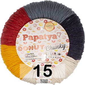 Пряжа Kamgarn DONUT CHUNKY PAPATYA
