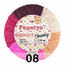 Пряжа Kamgarn DONUT CHUNKY PAPATYA