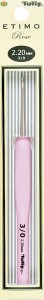 Крючок для вязания с ручкой "Etimo Rose"