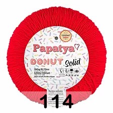 Пряжа Kamgarn DONUT SOLID PAPATYA