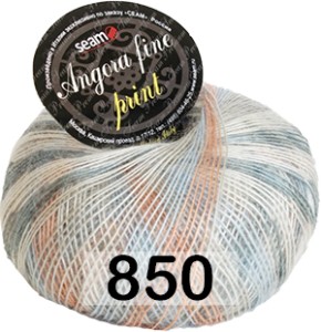 Пряжа Сеам Angora Fine Print
