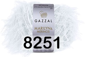 Пряжа Gazzal Marilyn Merinos