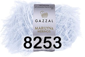 Пряжа Gazzal Marilyn Merinos