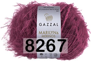 Пряжа Gazzal Marilyn Merinos
