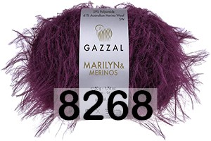 Пряжа Gazzal Marilyn Merinos