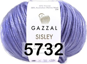Пряжа Gazzal Sisley