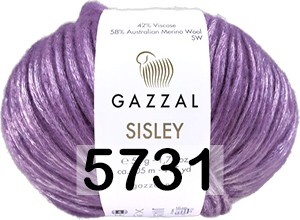 Пряжа Gazzal Sisley