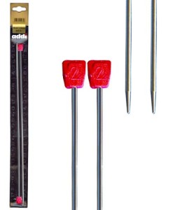 Спицы Addi алюминиевые прямые