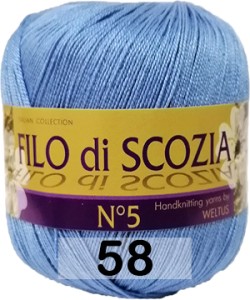 Пряжа Weltus Filo Di Scozia N5