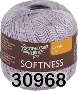 Пряжа Семеновская Softness / Нежность