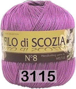 Пряжа Weltus Filo Di Scozia N8