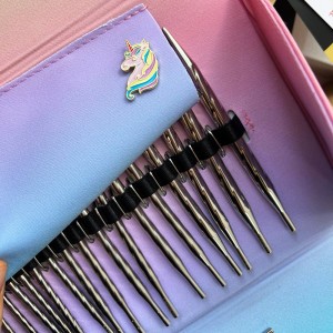 Набор круговых спиц со сменными лесками addiClick Unicorn Lase Long