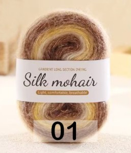Пряжа Mu Pai Silk Mohair