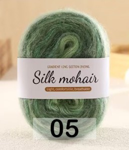 Пряжа Mu Pai Silk Mohair