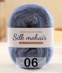 Пряжа Mu Pai Silk Mohair