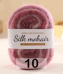 Пряжа Mu Pai Silk Mohair
