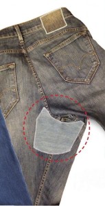 ТЕРМОЗАПЛАТКИ НА БРЮКИ ДЖИНСОВЫЕ АНАТОМИЧЕСКИЕ