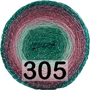 Пряжа Kamgarn Cake Silver Papatya