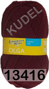 Пряжа Семеновская Olga / Ольга ПШ