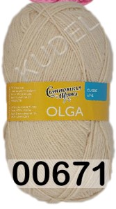 Пряжа Семеновская Olga / Ольга ПШ