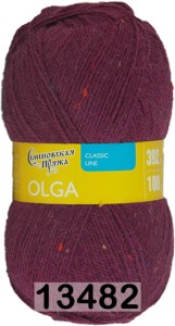 Пряжа Семеновская Olga / Ольга ПШ