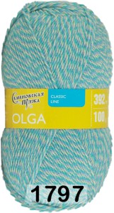 Пряжа Семеновская Olga / Ольга ПШ