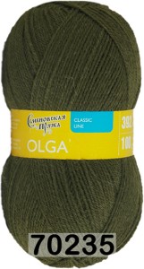 Пряжа Семеновская Olga / Ольга ПШ