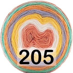 Пряжа Kamgarn Cake Wool Papatya