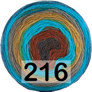 Пряжа Kamgarn Cake Wool Papatya