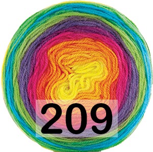 Пряжа Kamgarn Cake Wool Papatya