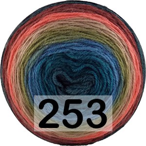 Пряжа Kamgarn Cake Wool Papatya