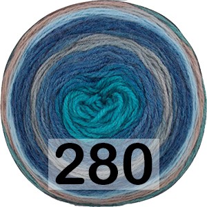 Пряжа Kamgarn Cake Wool Papatya