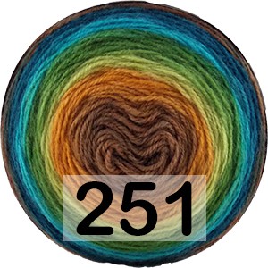 Пряжа Kamgarn Cake Wool Papatya