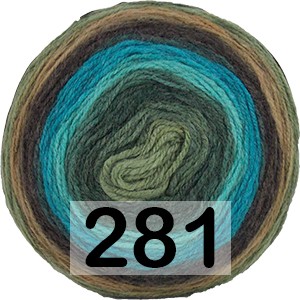 Пряжа Kamgarn Cake Wool Papatya