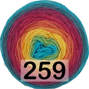 Пряжа Kamgarn Cake Wool Papatya